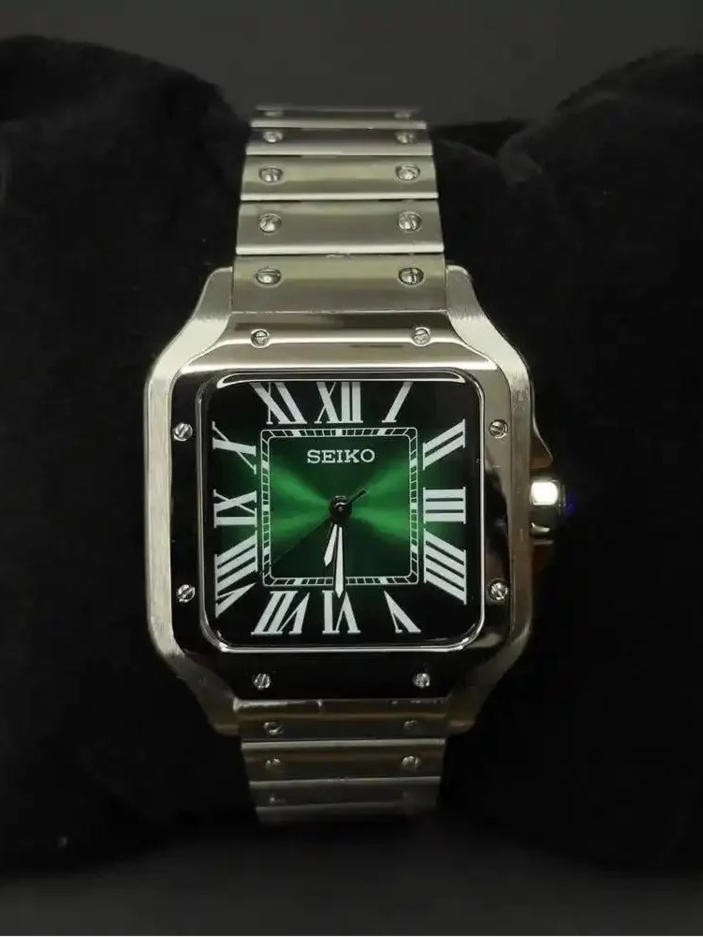 Seiko Mod: Green Santos